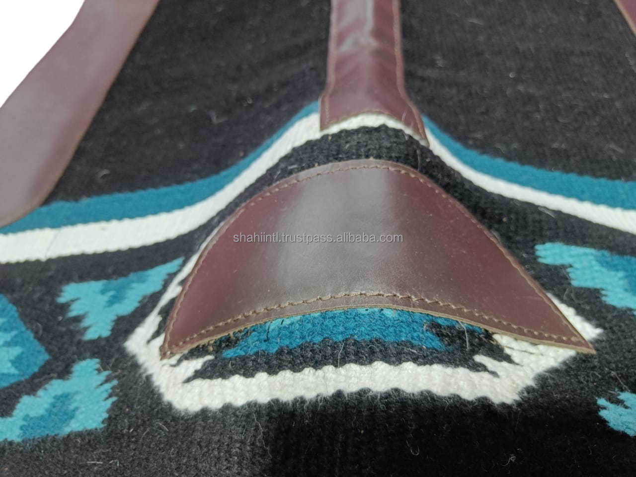 Horse western saddle pad 100% Newzealand woolen blanket 34