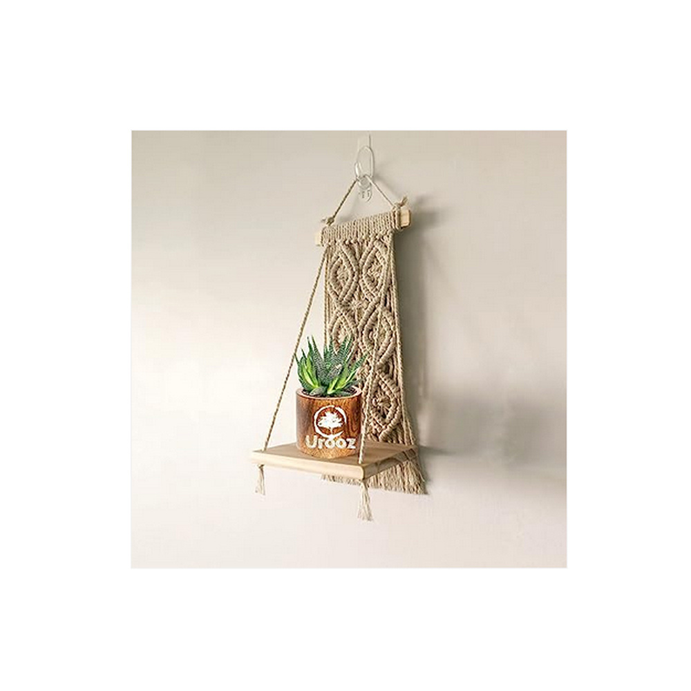 Wall Hanging Art Woven Boho Home Decor Geometric Yarn Tapestry Wall Decor For Nursery