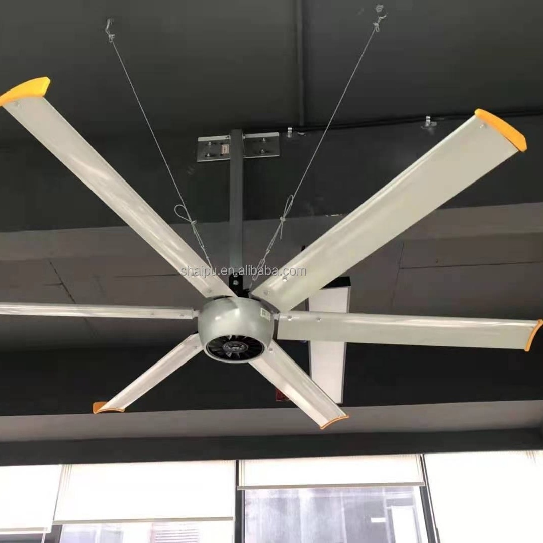 Cheap Industrial Ceiling Fan Price 3000mm 3m 10ft  Hvls Big Ceiling Fan Industrial Fan Ventilation