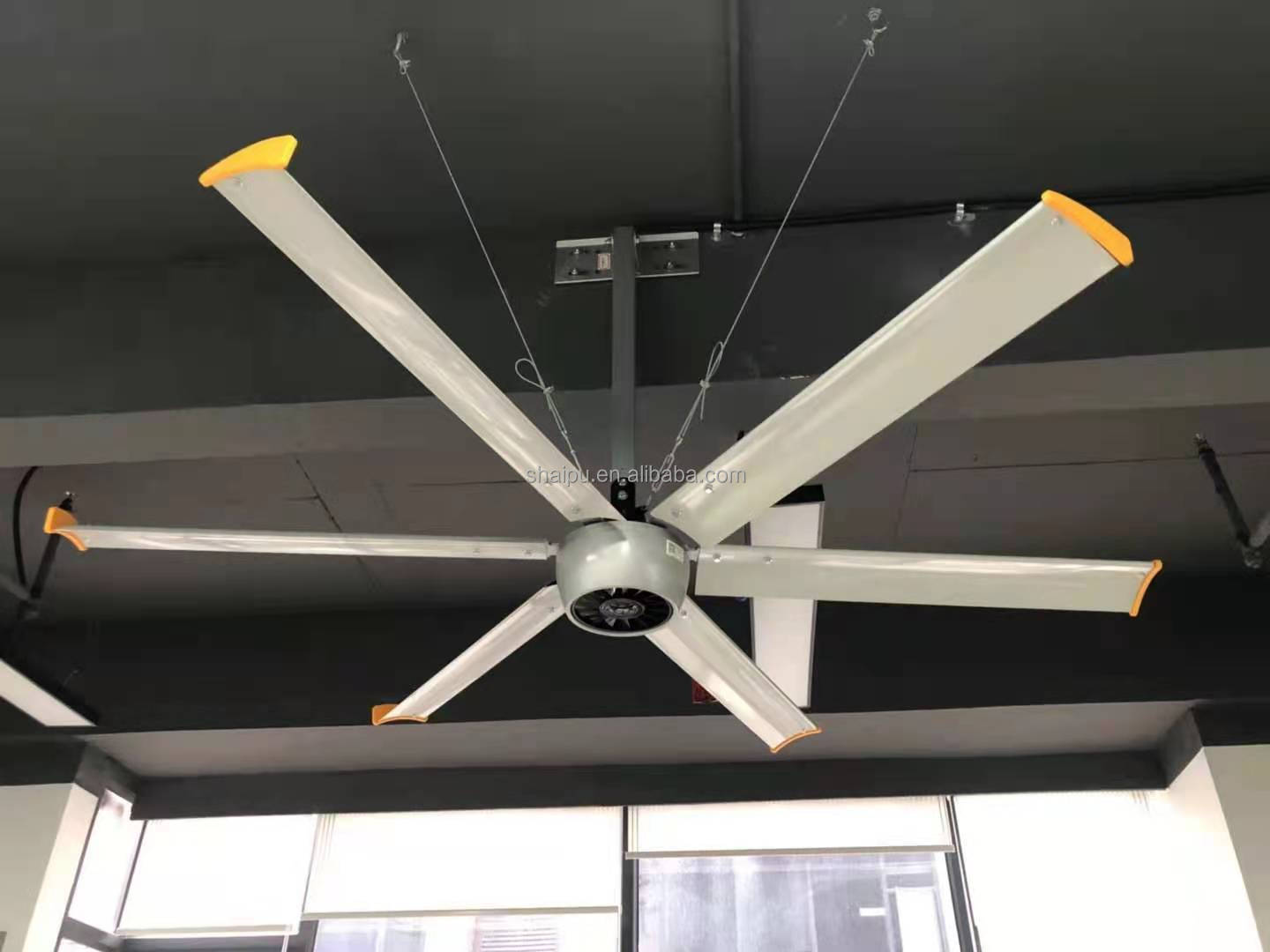 Cheap Industrial Ceiling Fan Price 3000mm 3m 10ft  Hvls Big Ceiling Fan Industrial Fan Ventilation