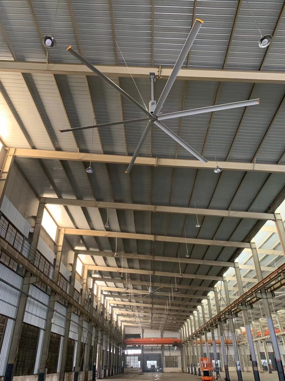 Cheap Industrial Ceiling Fan Price 7.3m 24ft  Hvls Big Ceiling Fan Industrial Fan Ventilation