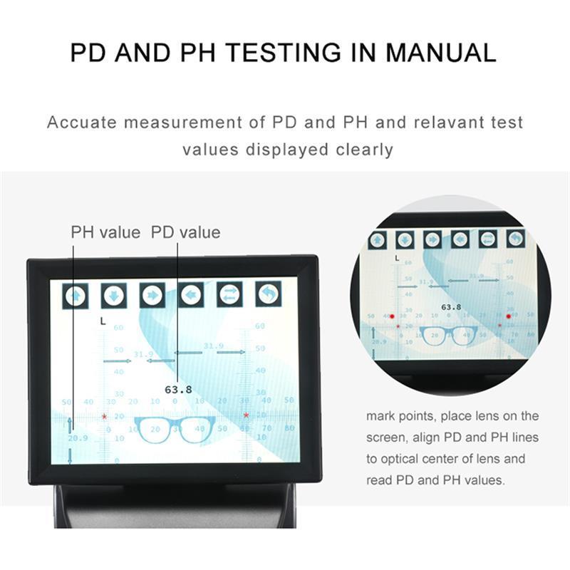 D908 Digital Lensometer Auto Lensmeter Lensometro
