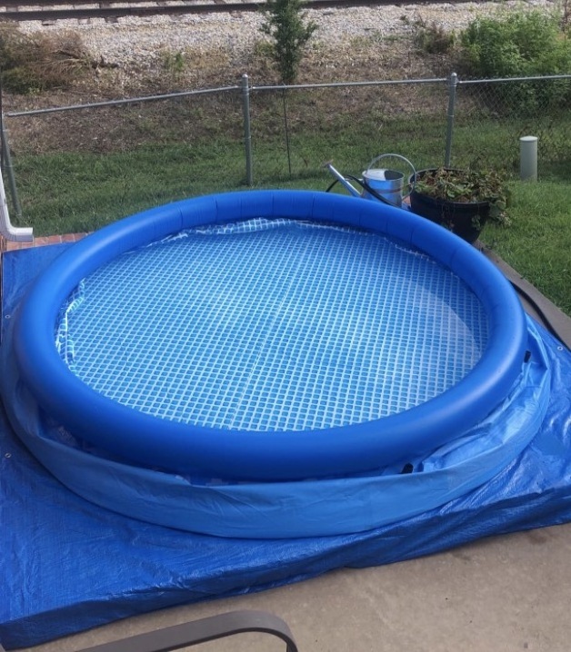 Portable INTEX Rubber Swimming Pool With Wholesale Price In 1 Piece  inflables piscina