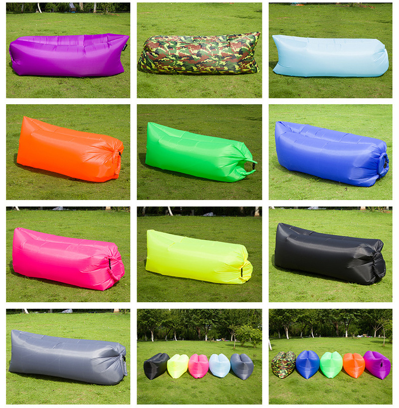 Colorful High Quality lazy bean bag sofa Inflatable Couch Lounger Camping  Beach Sleeping Lazy Bag For Party