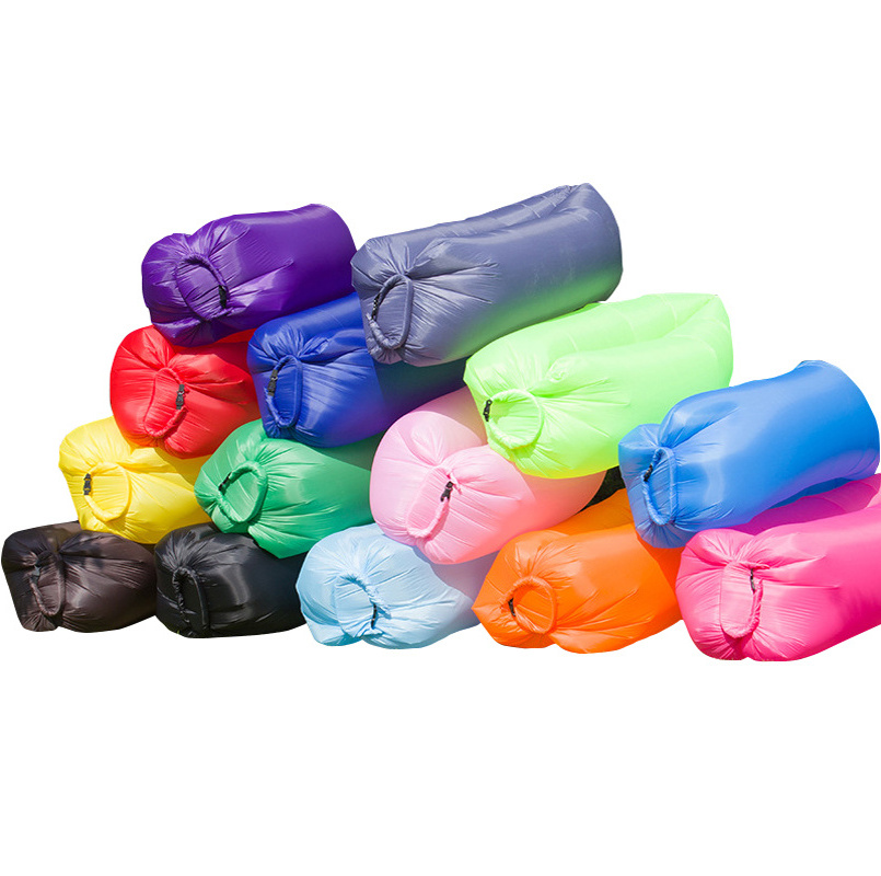 Colorful High Quality lazy bean bag sofa Inflatable Couch Lounger Camping  Beach Sleeping Lazy Bag For Party