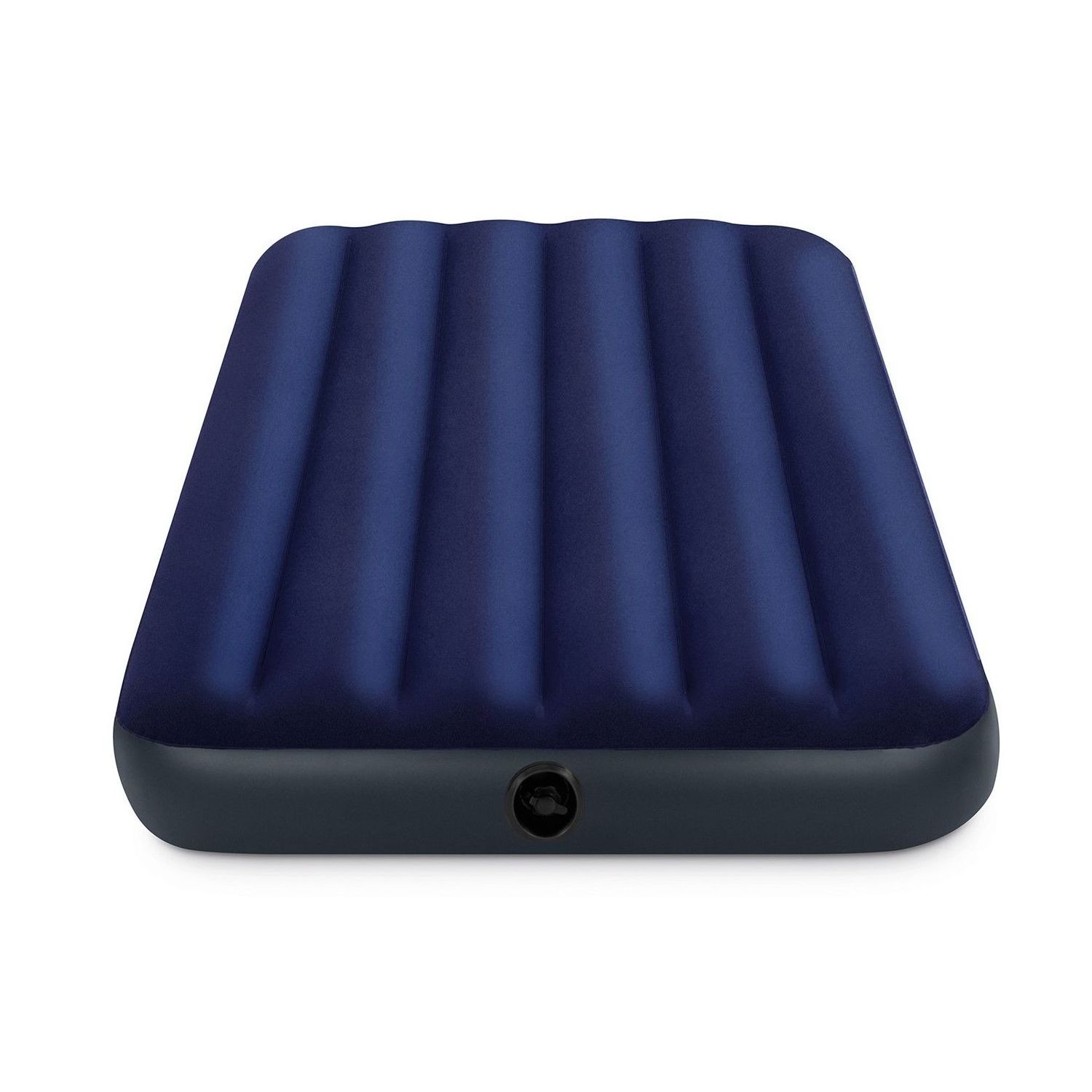 Intex Classic Downy Airbed Inflatable Mattress for Camping Car Travel and Bedroom Use for Sleeping