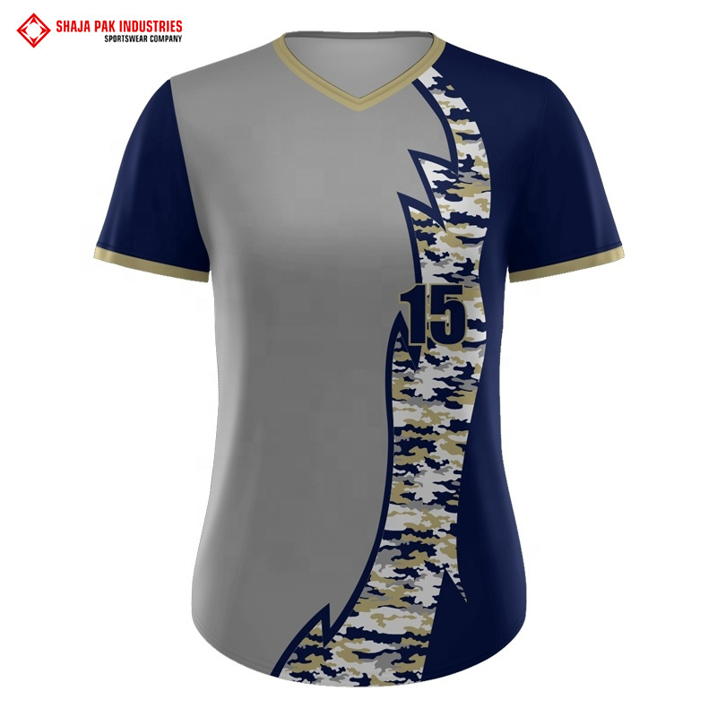 Custom Baseball Uniform Dress for Women Baseball & Softball Wear Shirts Tops Digital Sublimation Printing Custom Color