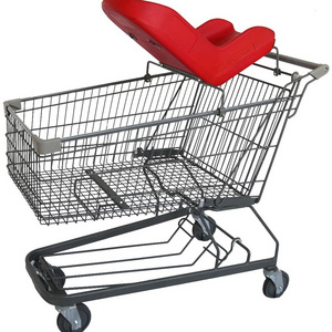 TUV approved rolling 150L grocery store shopping carts