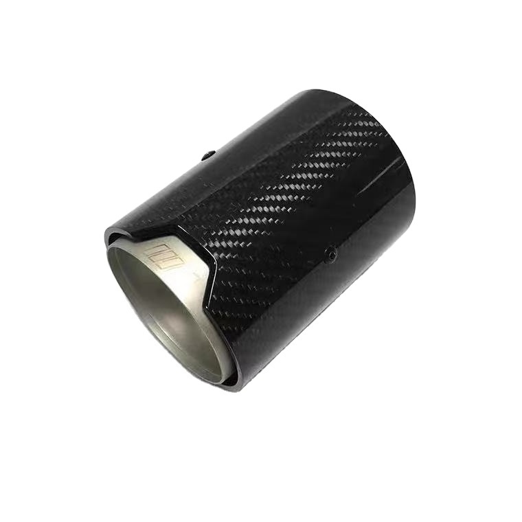 Stainless Steel BLACK M Performance carbon fiber muffler Exhaust Tip muffler pipe for BMW M2 M3 M4 1234 series Car-styling