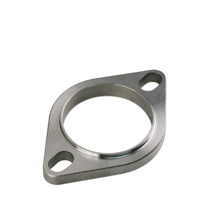 Stainless steel Exhaust hardware gasket 2.5 inch flange  with 2 bolt for exhaust pipe connector