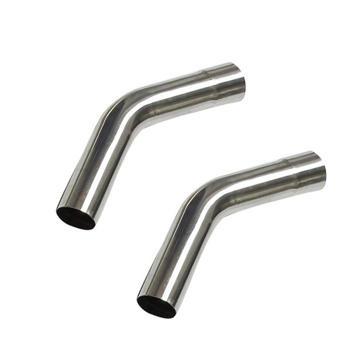 304 stainless steel exhaust pipe Mandrel Bend motorcycle pipe  Straight Bend Kit for Exhaust Systems