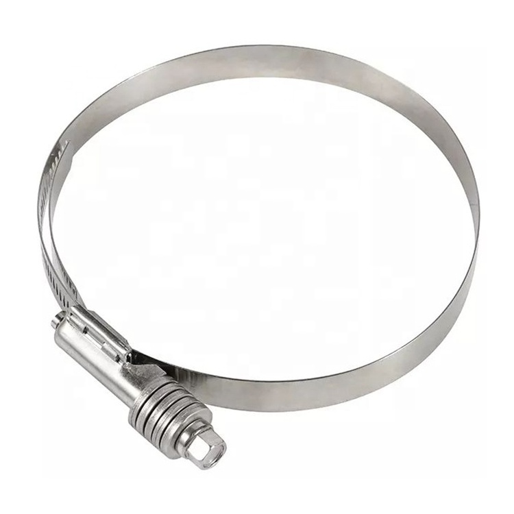 High quality Stainless Steel adjustable constant torque clamp exhaust hose clamp for pipes