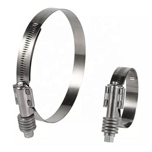 High quality Stainless Steel adjustable constant torque clamp exhaust hose clamp for pipes