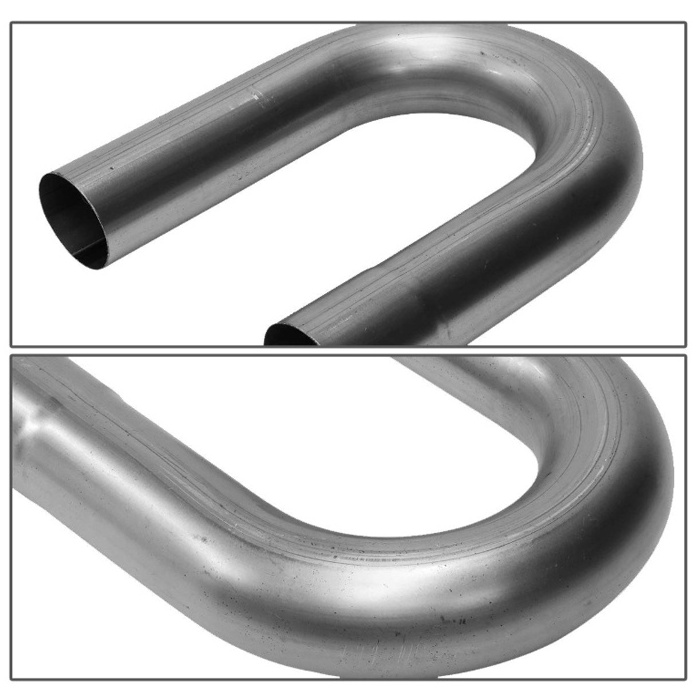 Stainless Steel exhaust Mandrel bend pipe kit Straight & 45/90 Degree & U-Bends 3 inch/ 76mm for automotive exhaust system