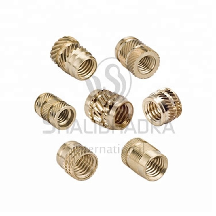 Indian Manufacturer Brass Knurled Insert Available At Wholesale Price