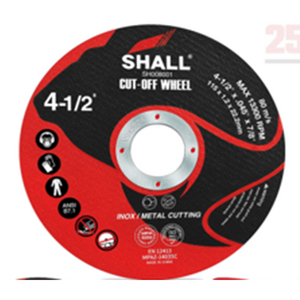 SHALL Brand 115X1X22MM (4.5 INCH)Stainless steel cutting disc for angle grinders abrasive discs