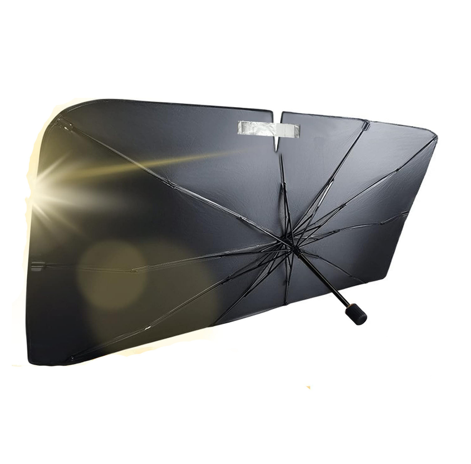 Foldable Car Windshield Sun Shade Umbrella Fit Sedan SUV Pickup Truck Most Vehicles Car Window Shades Front Windshield Sunshade