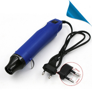 SHALL Mini Heat Gun for Epoxy Resin 300W Portable Handheld Black Heat Gun for Crafts Embossing Rubber Stamp Heat Tools