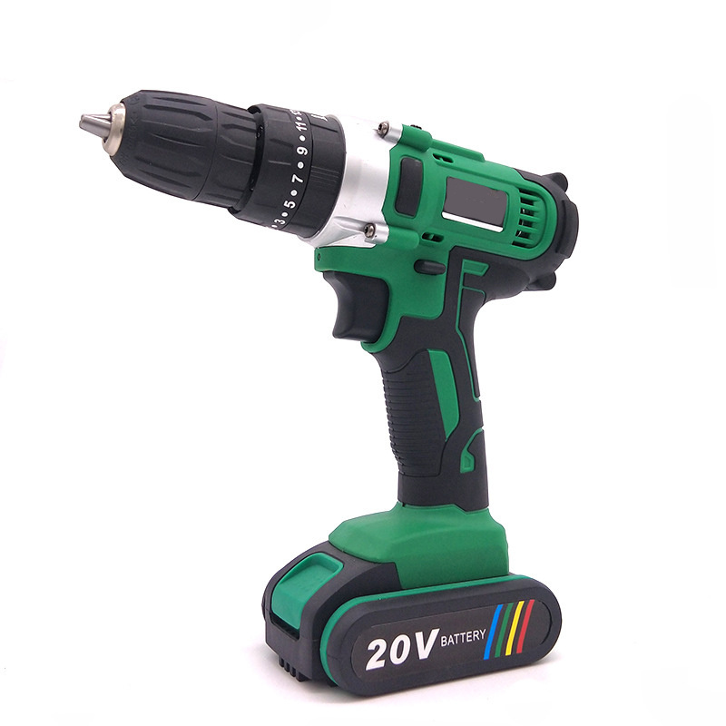 High Quality Cordless Impact Hand Drills Screwdriver Battery Drill For Power Craft Drill 18V 24V Wood Skill Electric Hammer