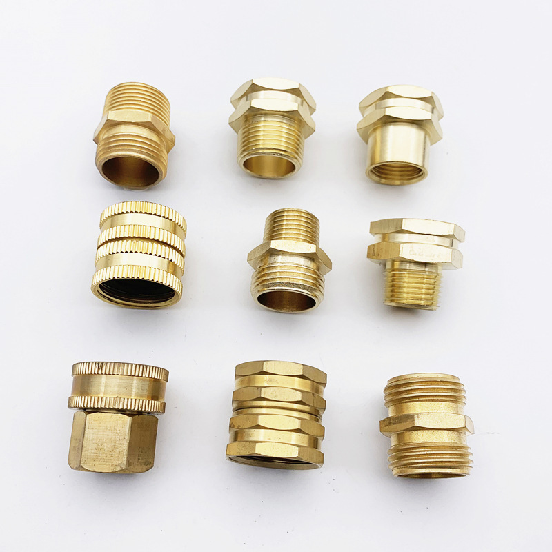 Quick Connect Garden Hose Fittings  3/4 Inch t Male and Female Quick Release  No-Leak Water Hose Connectors