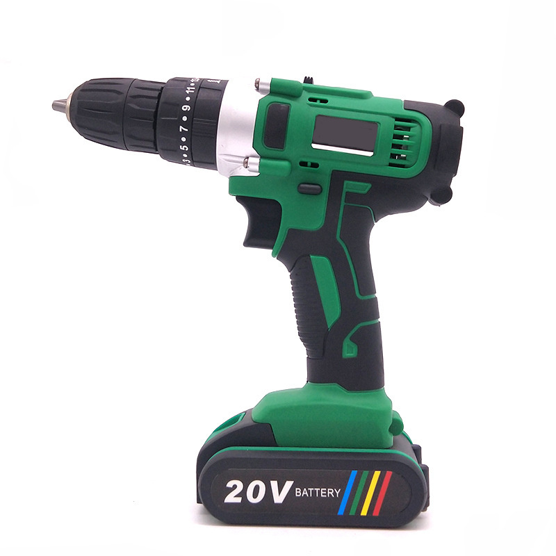 High Quality Cordless Impact Hand Drills Screwdriver Battery Drill For Power Craft Drill 18V 24V Wood Skill Electric Hammer