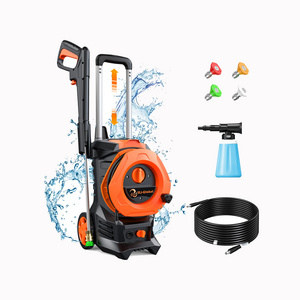 2600 PSI Power Pressure Washer Electric Gun With Hose Powered  2.0 GPM for Car Cleaning Machine with Nozzles Foam Bottle