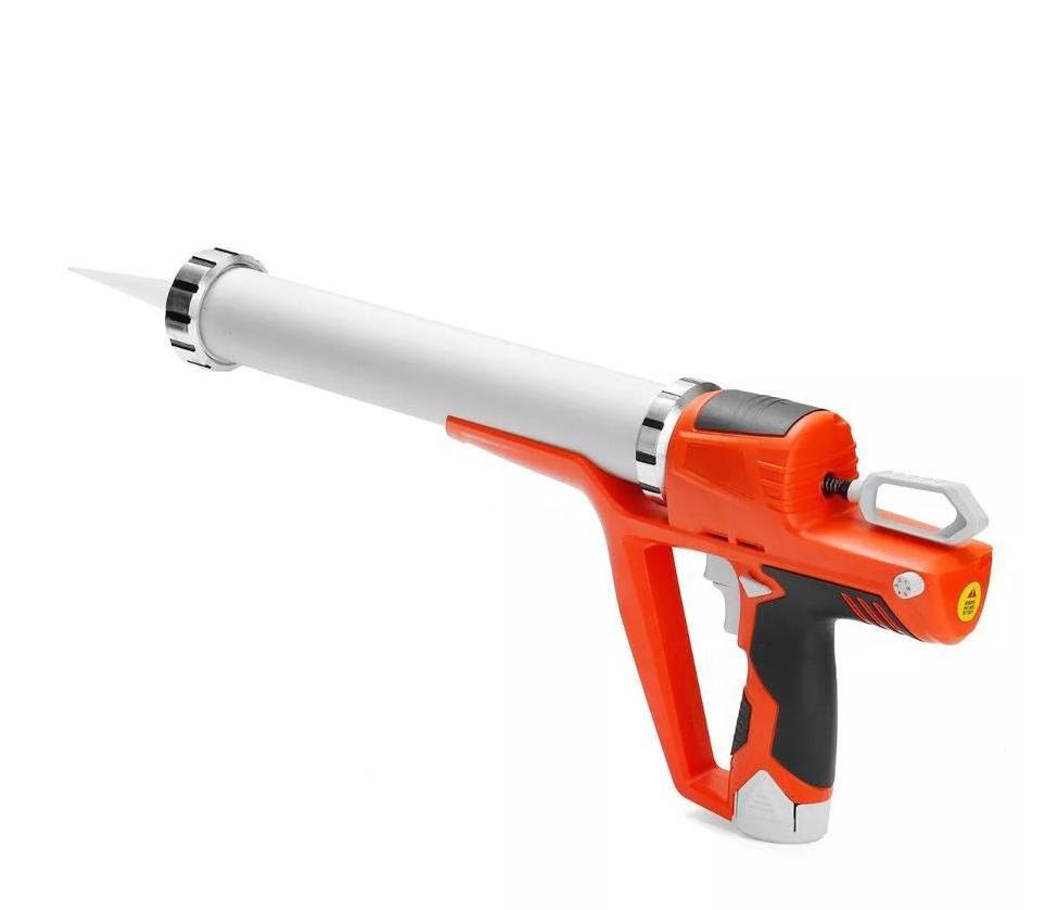 Cordless Caulking Gun 12V Battery Operated Caulking Gun with 2.0AH Battery & Charger 6 Adjustable Speeds Adhesive Gun Kit