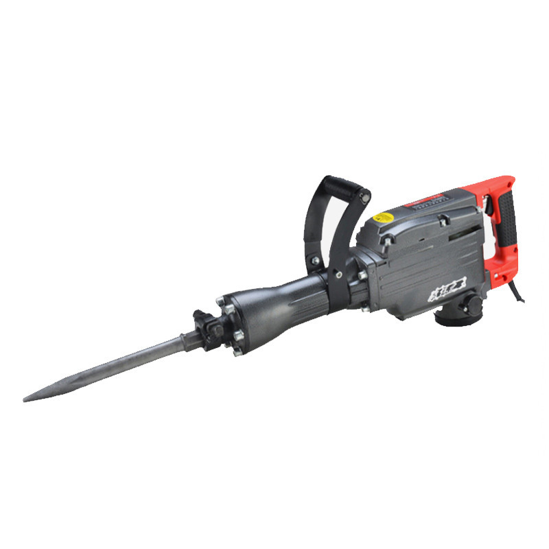 3500W Jack Hammer Demolition PH65A Heavy Duty Electric Concrete Breaker 1400 BPM Chipping Hammer with Bull Point Flat Chisel