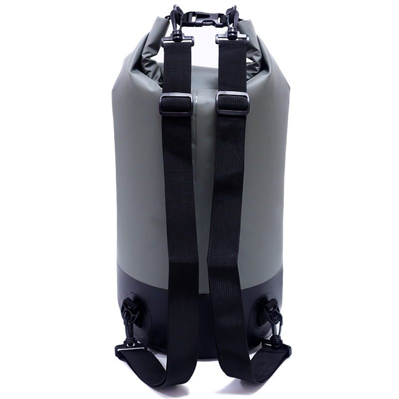 5L 10L 20L 30L Outdoor Waterproof Floating Dry Bag  for Boating Kayaking Rafting with Double Shoulder Straps