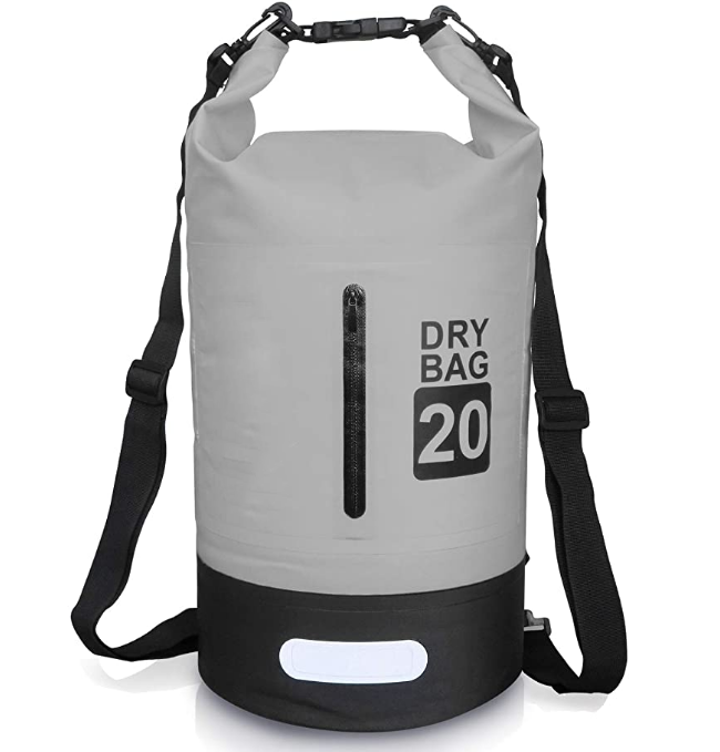 5L 10L 20L 30L Outdoor Waterproof Floating Dry Bag  for Boating Kayaking Rafting with Double Shoulder Straps