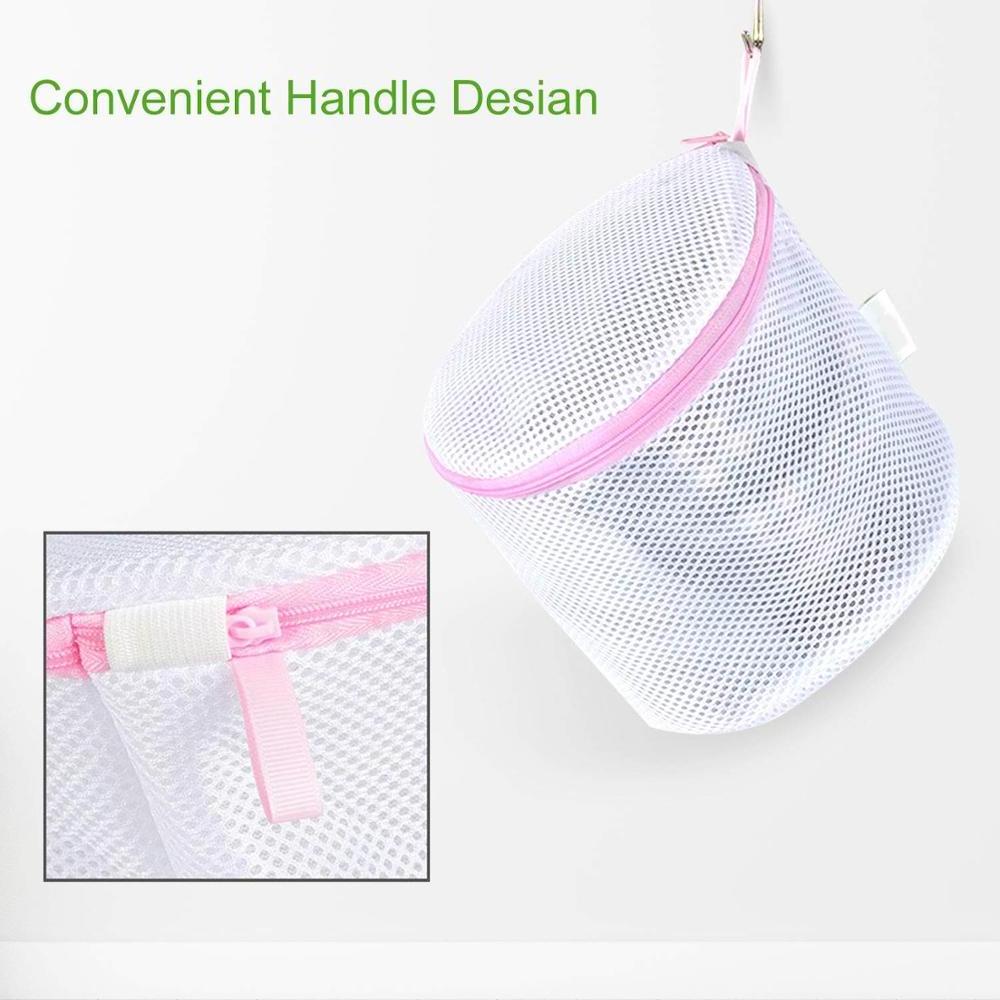 Bra Wash Bag Mesh Laundry Bag with Premium Zipper for Lingerie, Delicate, Intimates, Panties, Lace, Underwear, Socks, Tights