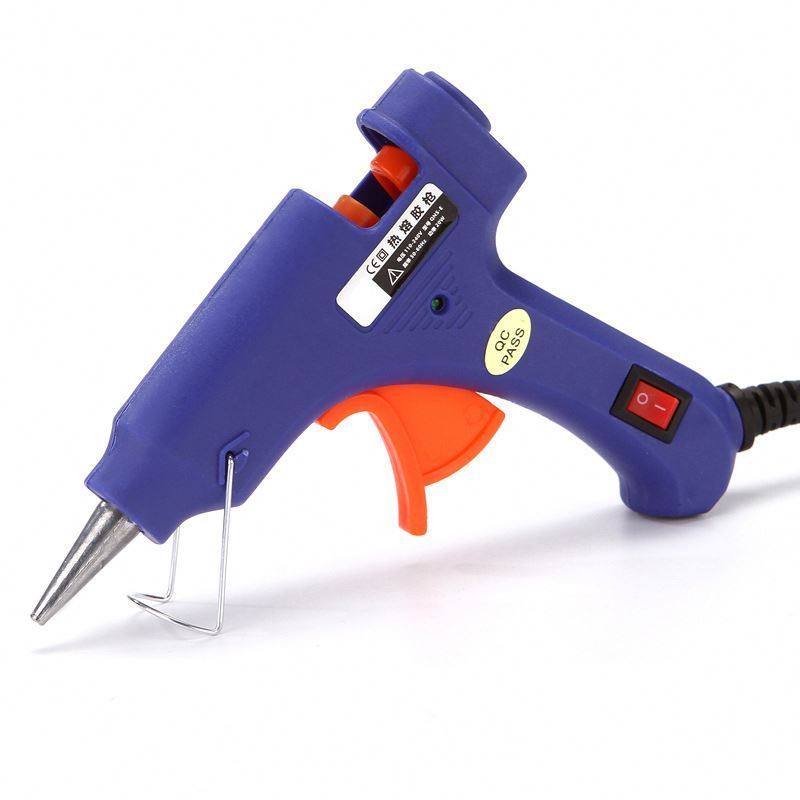 Electronic Spray Nozzles Glue Gun For Hot Melt H200 Module Rotate Nozzle Gorilla Dual Temp Mini Kit With 30 Crafts,60W Large 12