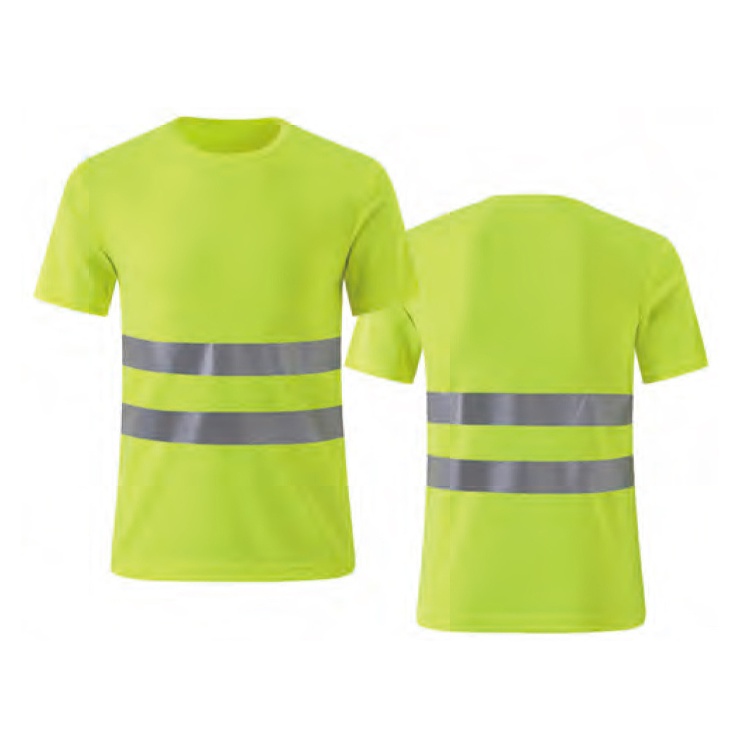 High Visibility Professional Level T-Shirts  Safety Shirts for Men Women Reflective Short Sleeve Breathable Tee with Pocket