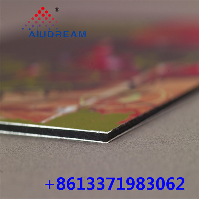 3mm white/white alu dibond aluminum composite panel for advertising