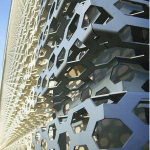 Decorative 3D Alucobond Aluminum Perforated Wall Cladding Panel