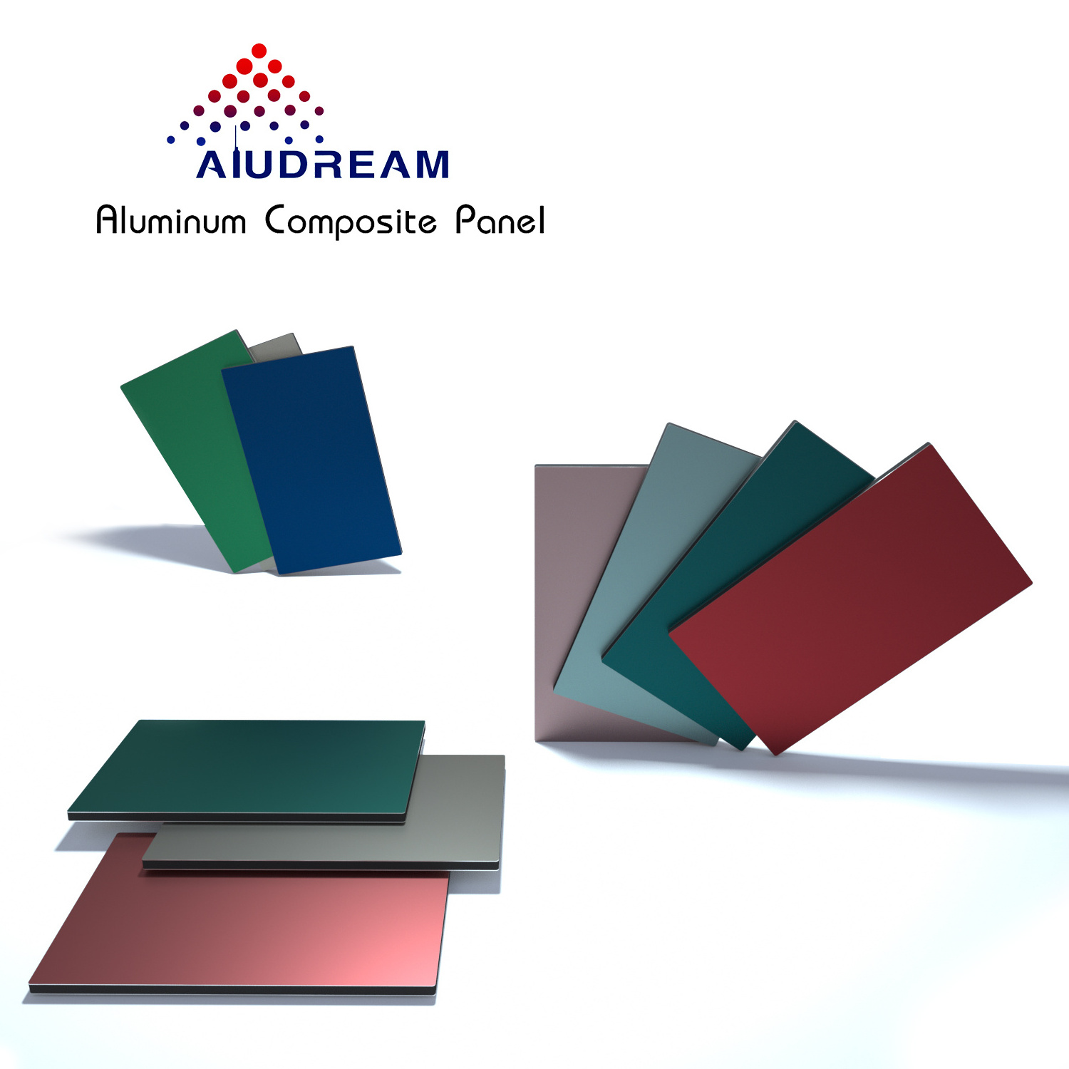 Latest modern Matte/Brushed/Mirror/Glossy/Nacrerous/Granite/Wooden dibond aluminum composite panels alucobond acm acp