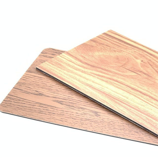 alucobond wood pe coated alucobond composite aluminium 4mm