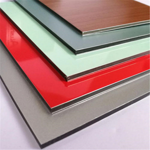 Composite Metal Panels Decorative Plastic Wall Flexible Decoration Wood Chapa Acm Acp