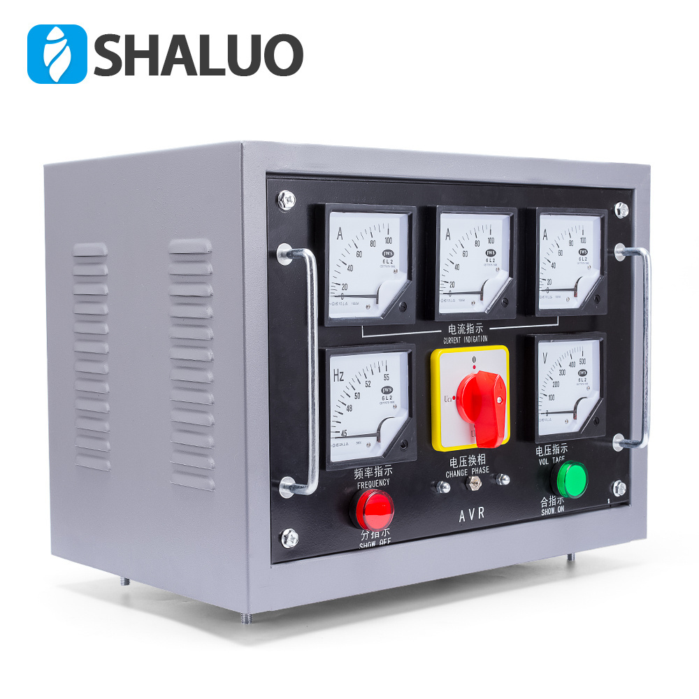 50KW three phase 380V diesel generator electric control panel distribution board box