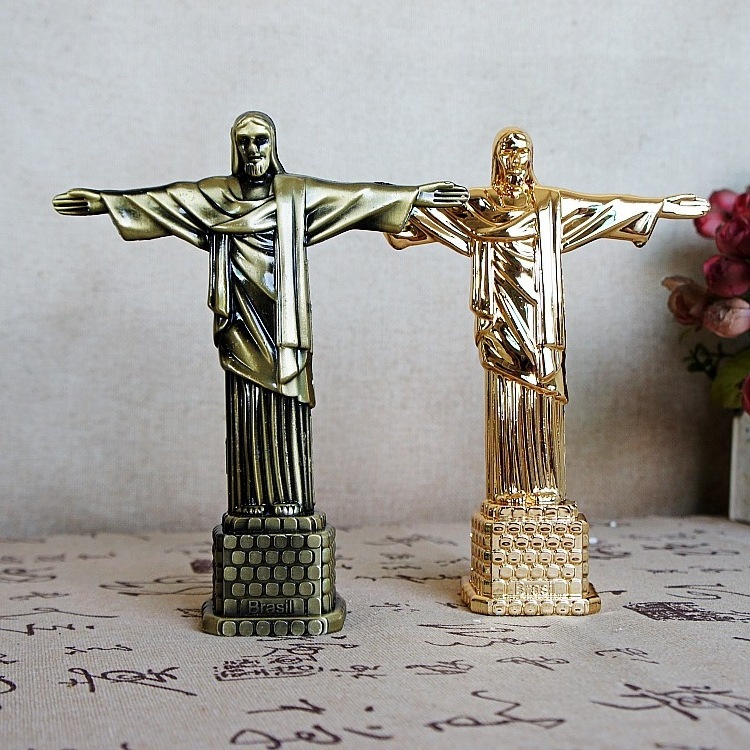 Wholesale Custom Iron Sculpture Catholic Religious Jesus Christ Statue for Sale