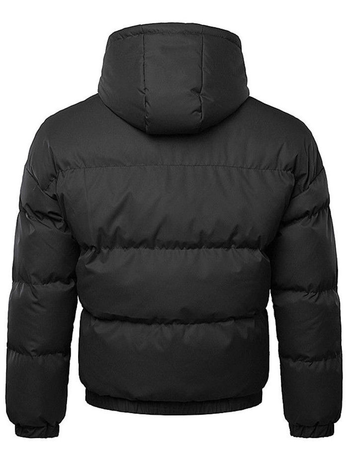 Fashion Style Shiny Custom Polyester Fabric Men's Puffer Jacket Wholesale Winter Puffer Jacket For Sale