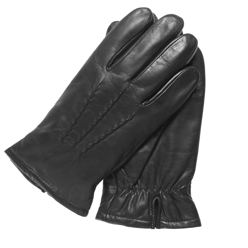 Winter Special MEN/women fashion dress Gloves Leather Gloves Hand Warmer Black Winter Ladies Dress Gloves