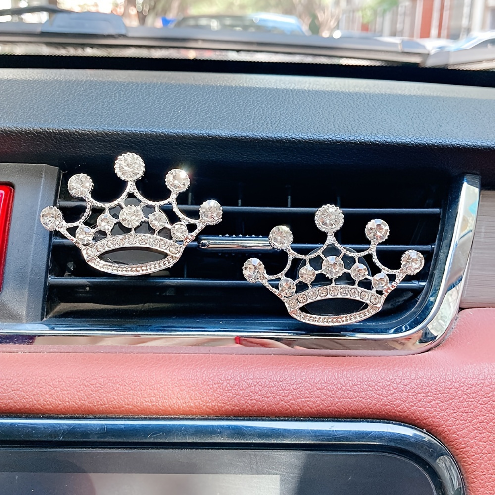 2024 Air Clip Perfume Crown Car Outlet Perfume Clip Aromatherapy Car Accessories Women Aromatherapy Vent Clip Car Air Freshener