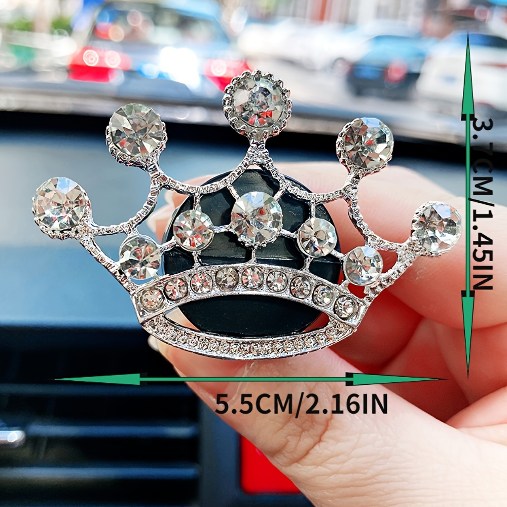 2024 Air Clip Perfume Crown Car Outlet Perfume Clip Aromatherapy Car Accessories Women Aromatherapy Vent Clip Car Air Freshener