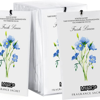 2024 Long-Lasting Sachets Bags Air Freshener Fresh Scents Potpourri Bags Home Fragrance Sachet for Lover Scented Paper Aroma Bag