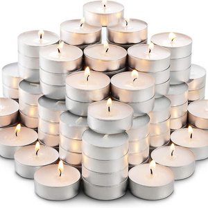 Small Votive Smokeless Long Lasting Paraffin Candles for Home Pool Shabbat Weddings & Emergencies Unscented