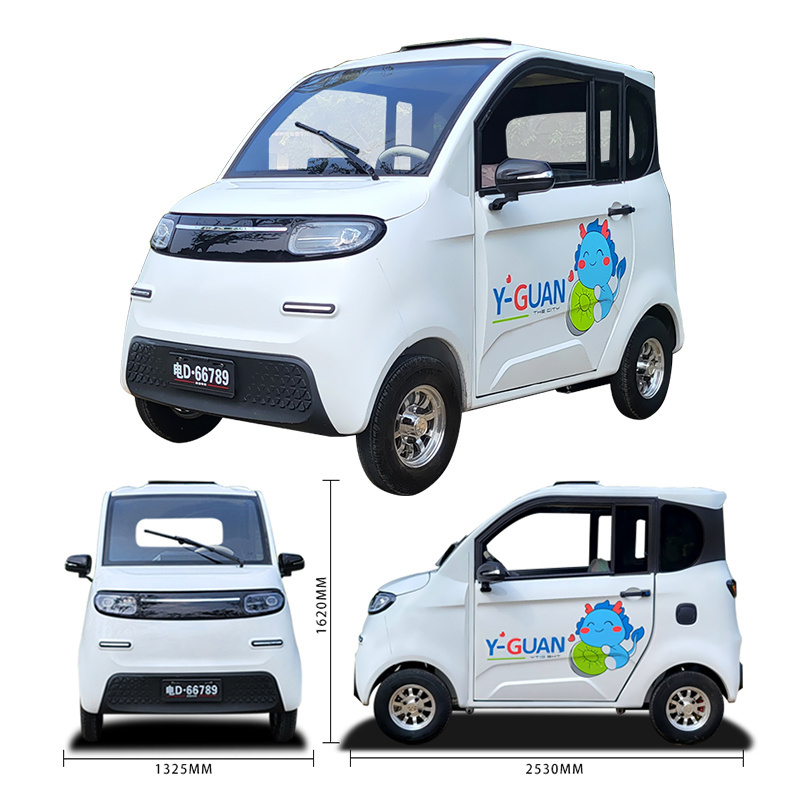 hot sale made in china 4 seater  enclosed electric scooter car electric car with eec certification