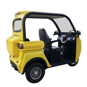 roof minitype made in china cheap three wheel electric tricycle with fat tire 4 wheel car