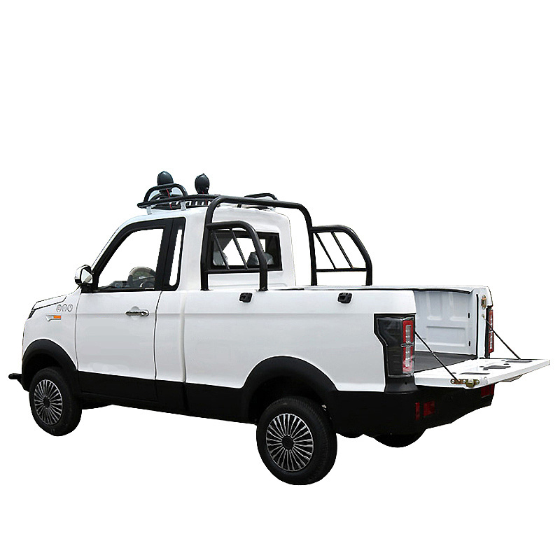 New Energy Long Endurance Mini Electric Pickup Truck Made in China Camera Light Metal Leather 4 Wheel Electric Car Single Manual