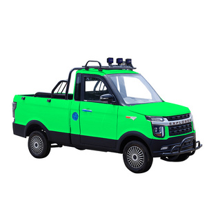 New Energy Long Endurance Mini Electric Pickup Truck Made in China Camera Light Metal Leather 4 Wheel Electric Car Single Manual